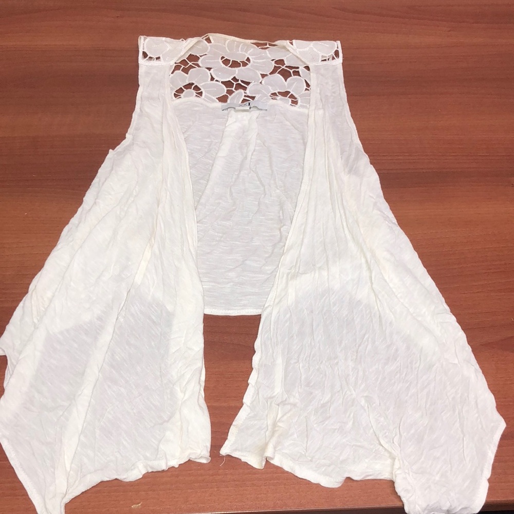 Cute Flowy Lace vest